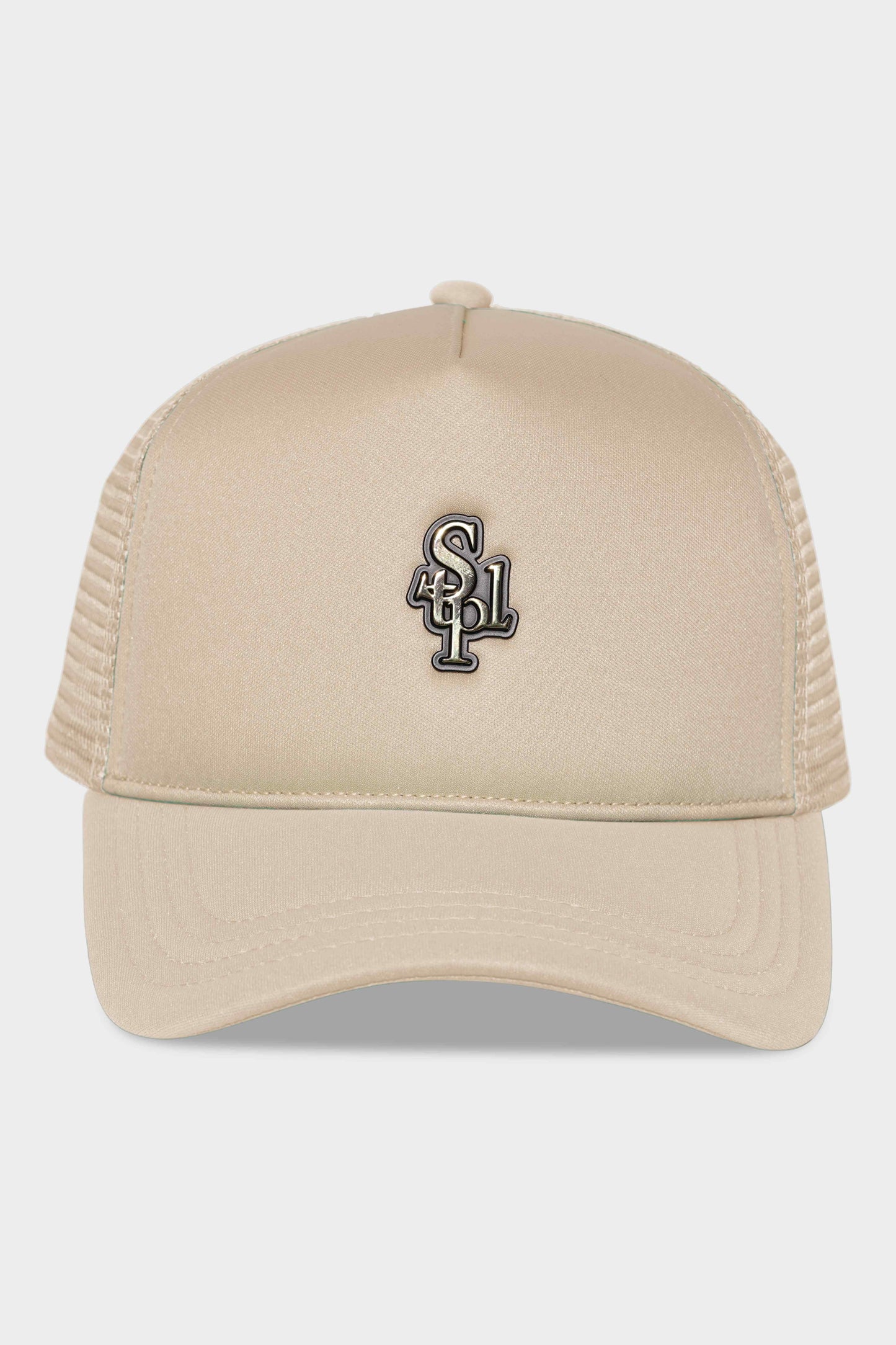 Staple Grenadier Trucker Snapback Cream