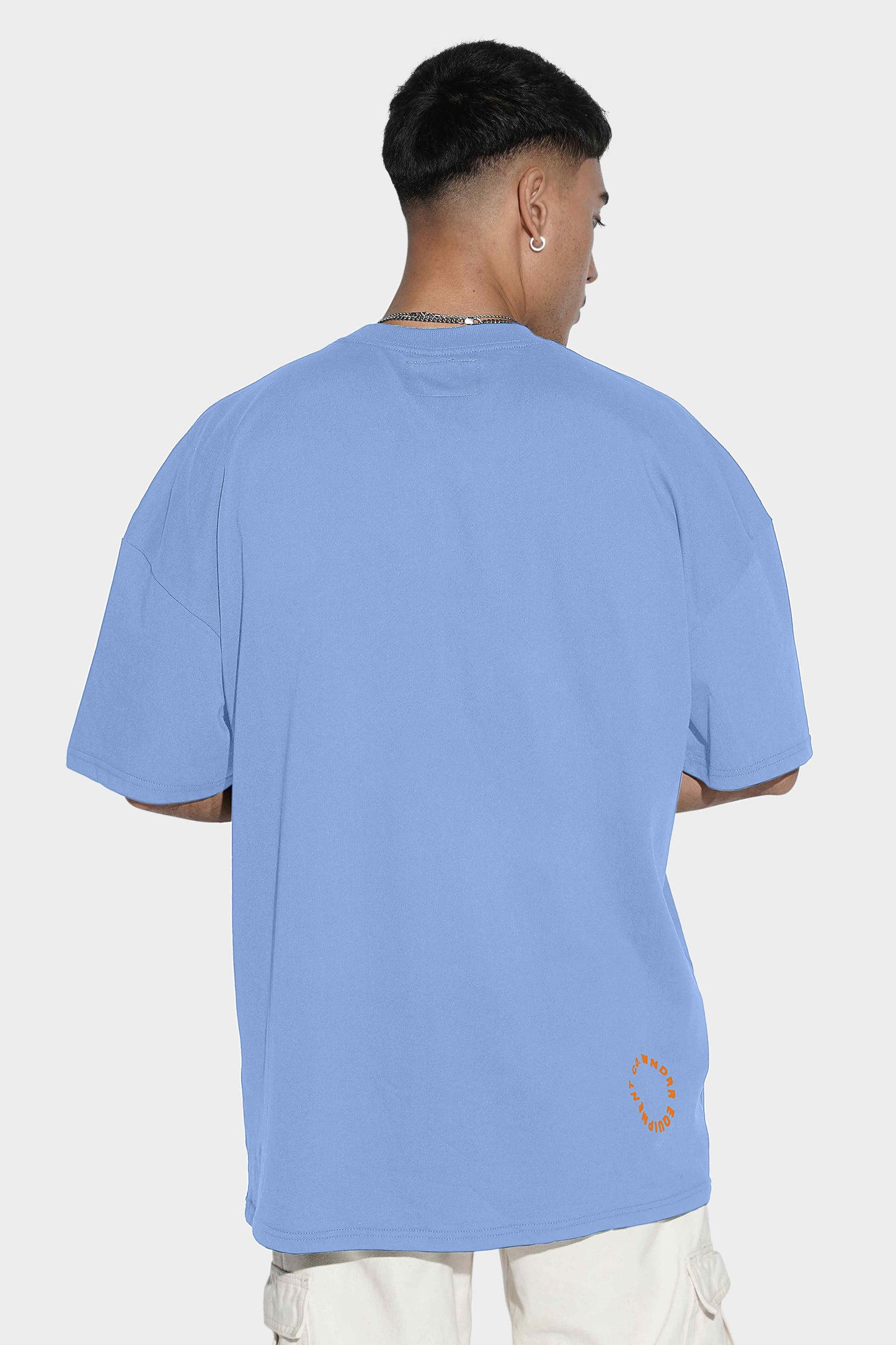 WNDRR Reclaim Box Fit Tee Air Blue S