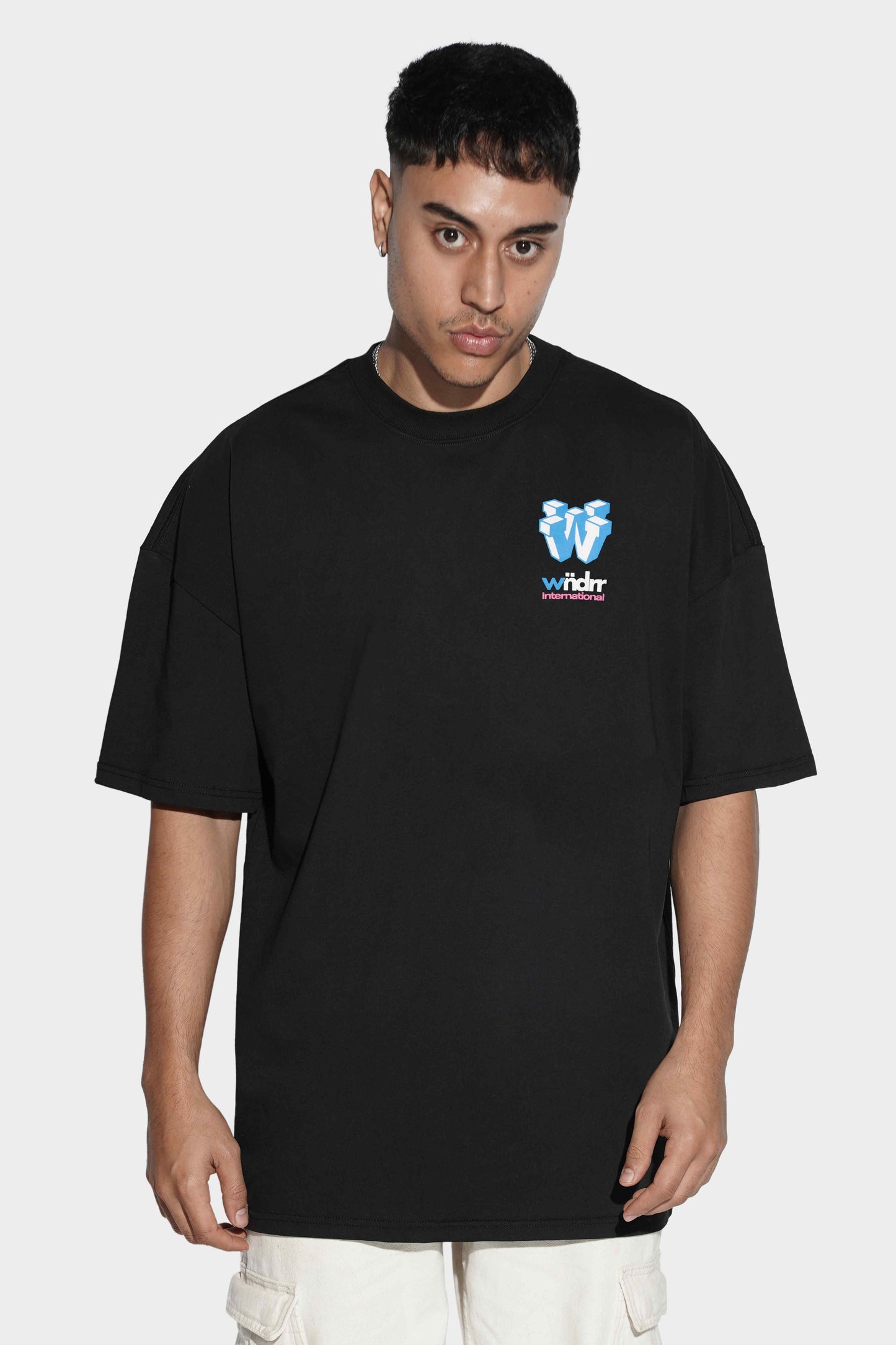 WNDRR Module Box Fit Tee Black