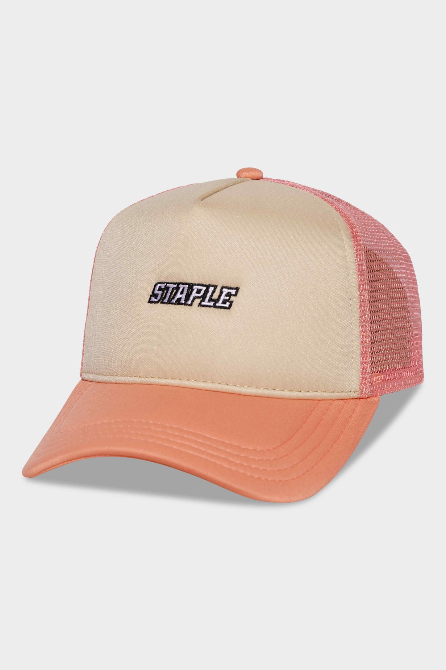 Staple Classic Trucker Snapback Pink