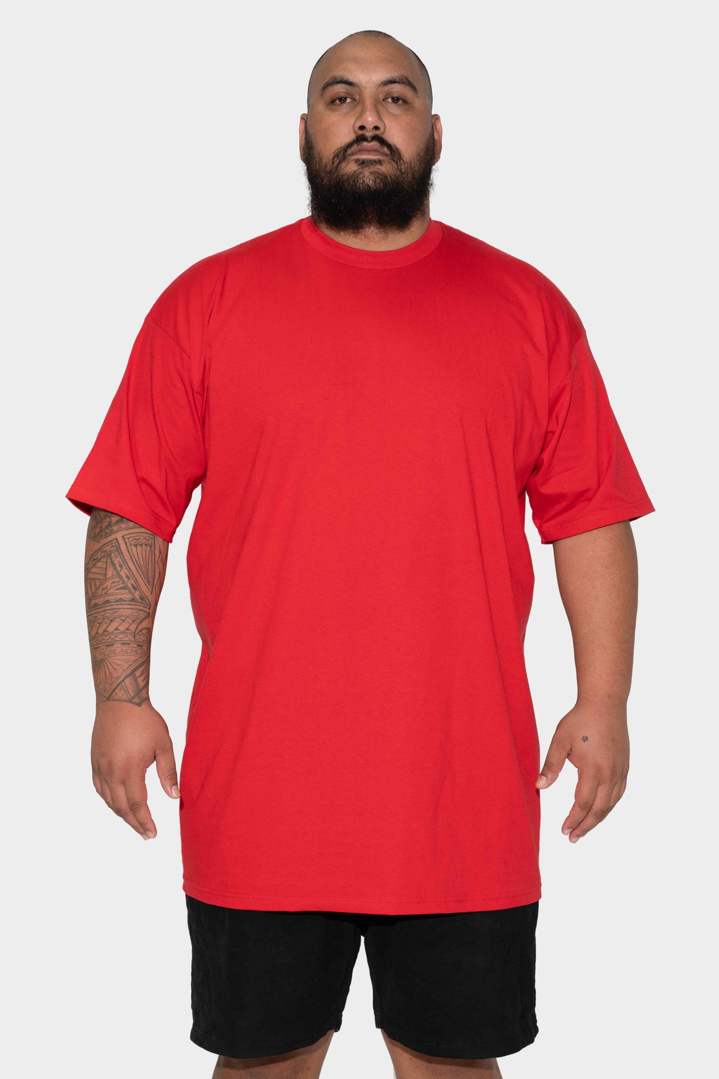 Pro Club Heavyweight Tall Tee Red
