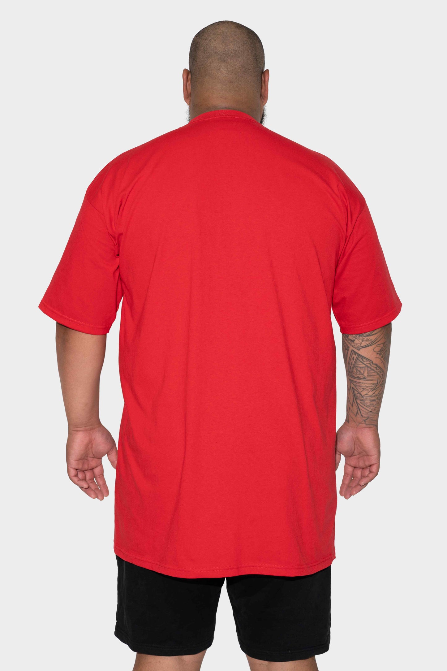 Pro Club Heavyweight Tall Tee Red