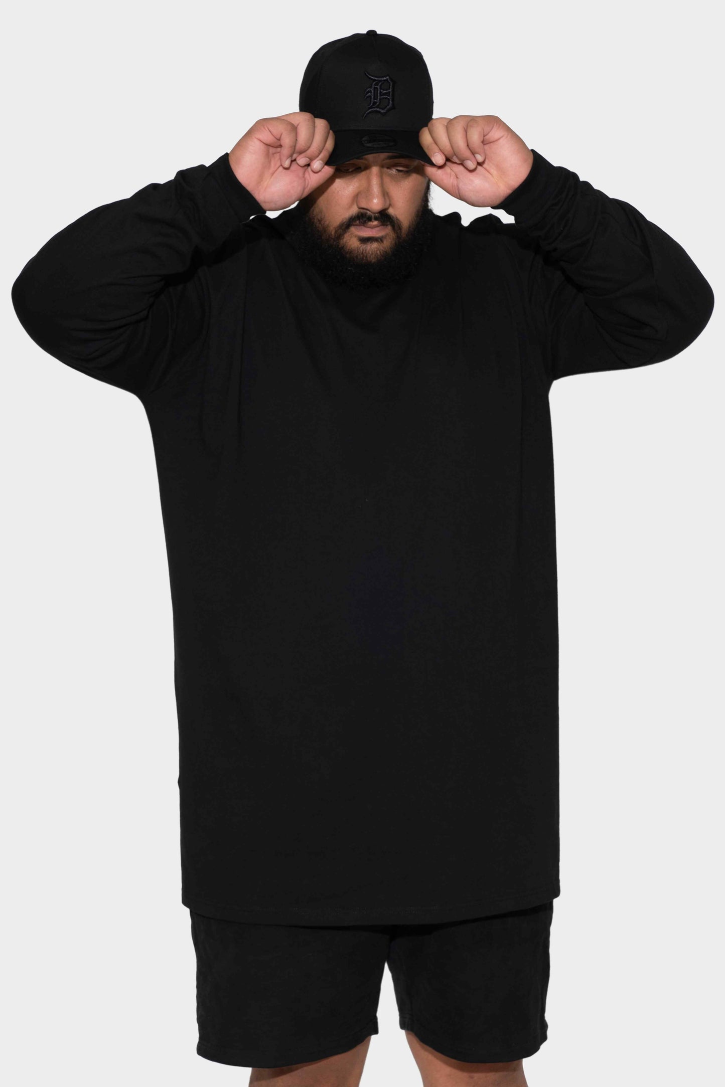 PRE ORDER - Pro Club Heavyweight Long Sleeve Tall Tee Black