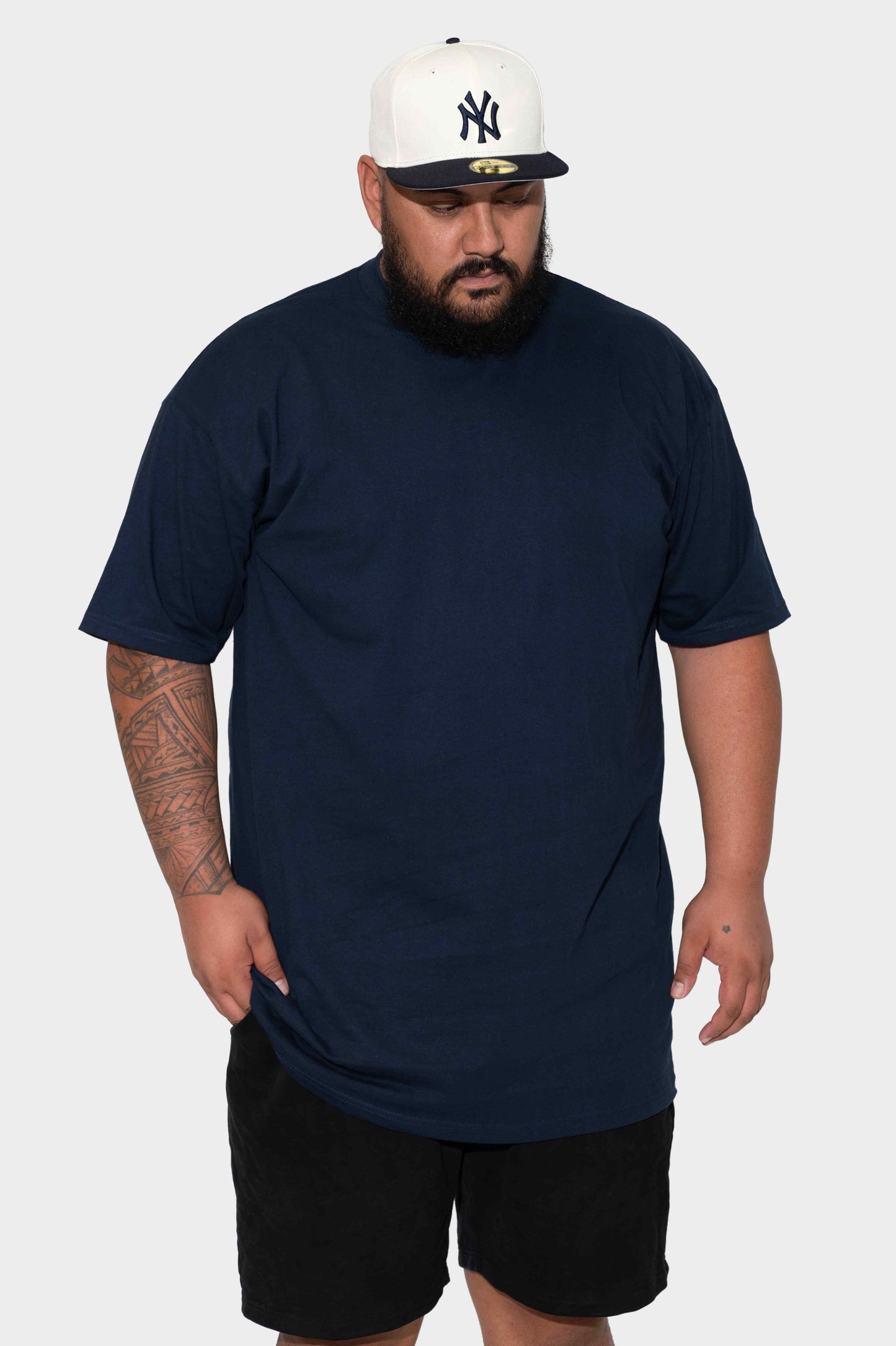 Pro Club Heavyweight Tall Tee Navy