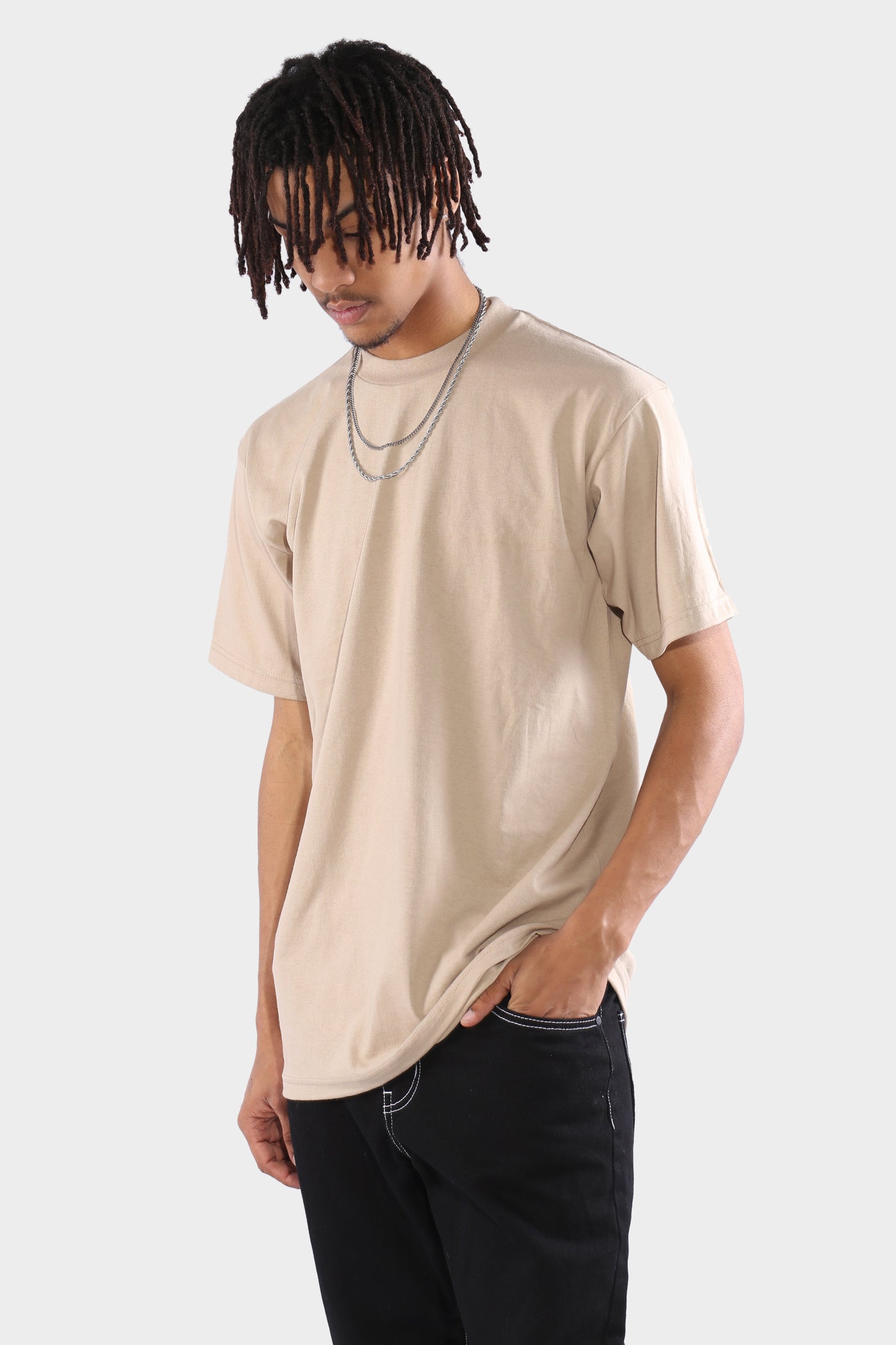 Pro Club Heavyweight Tall Tee Khaki