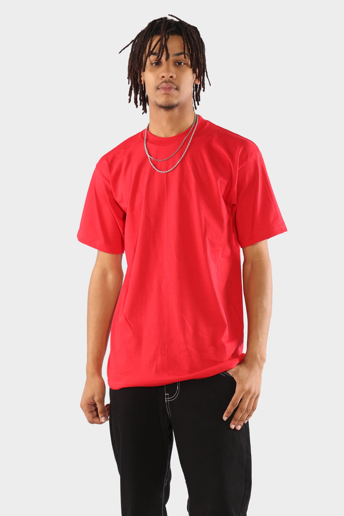 Pro Club Heavyweight Tall Tee Red (3986731008103)
