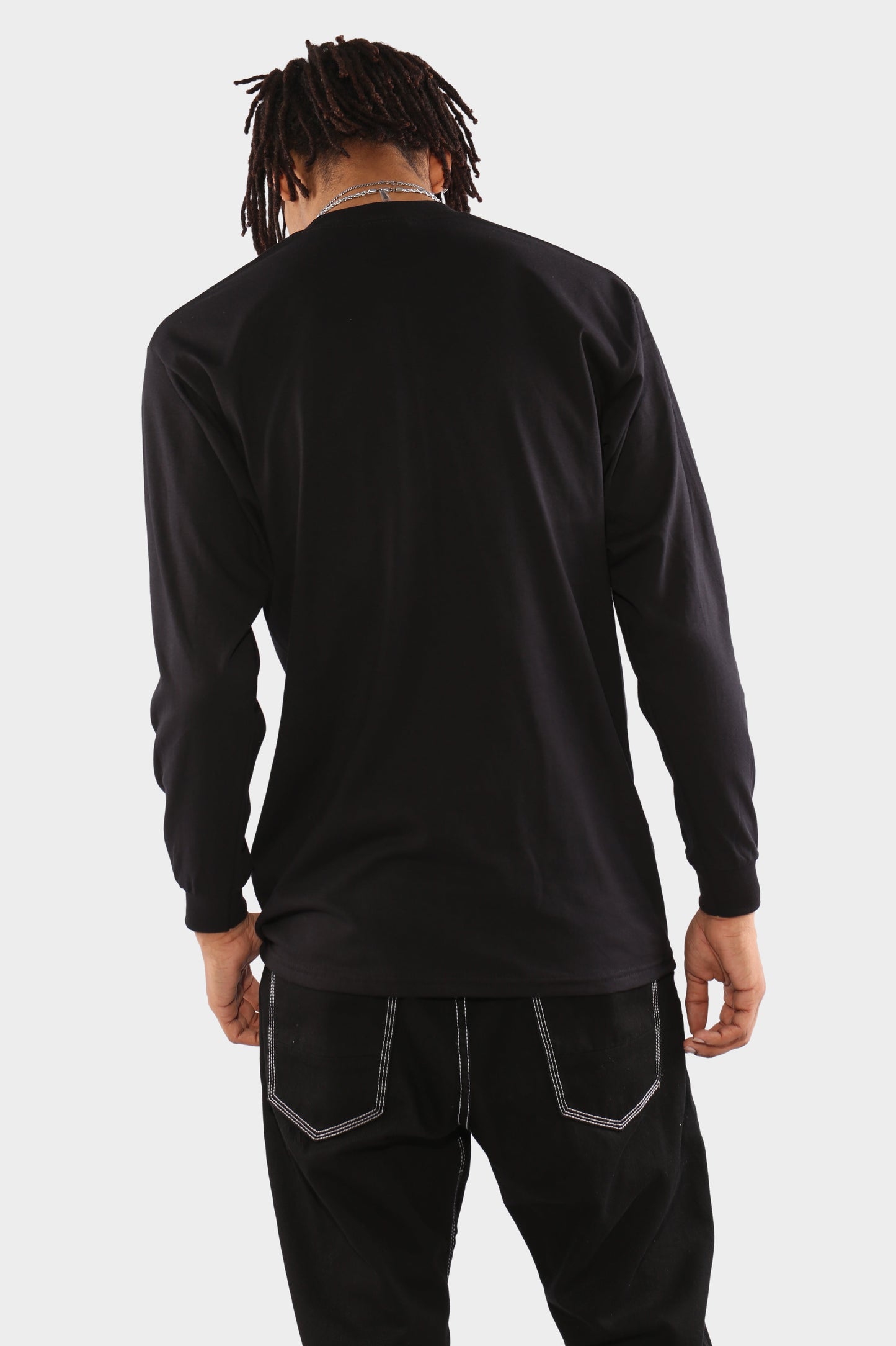 Pro Club Heavyweight Long Sleeve Tall Tee Black (3988303609959)
