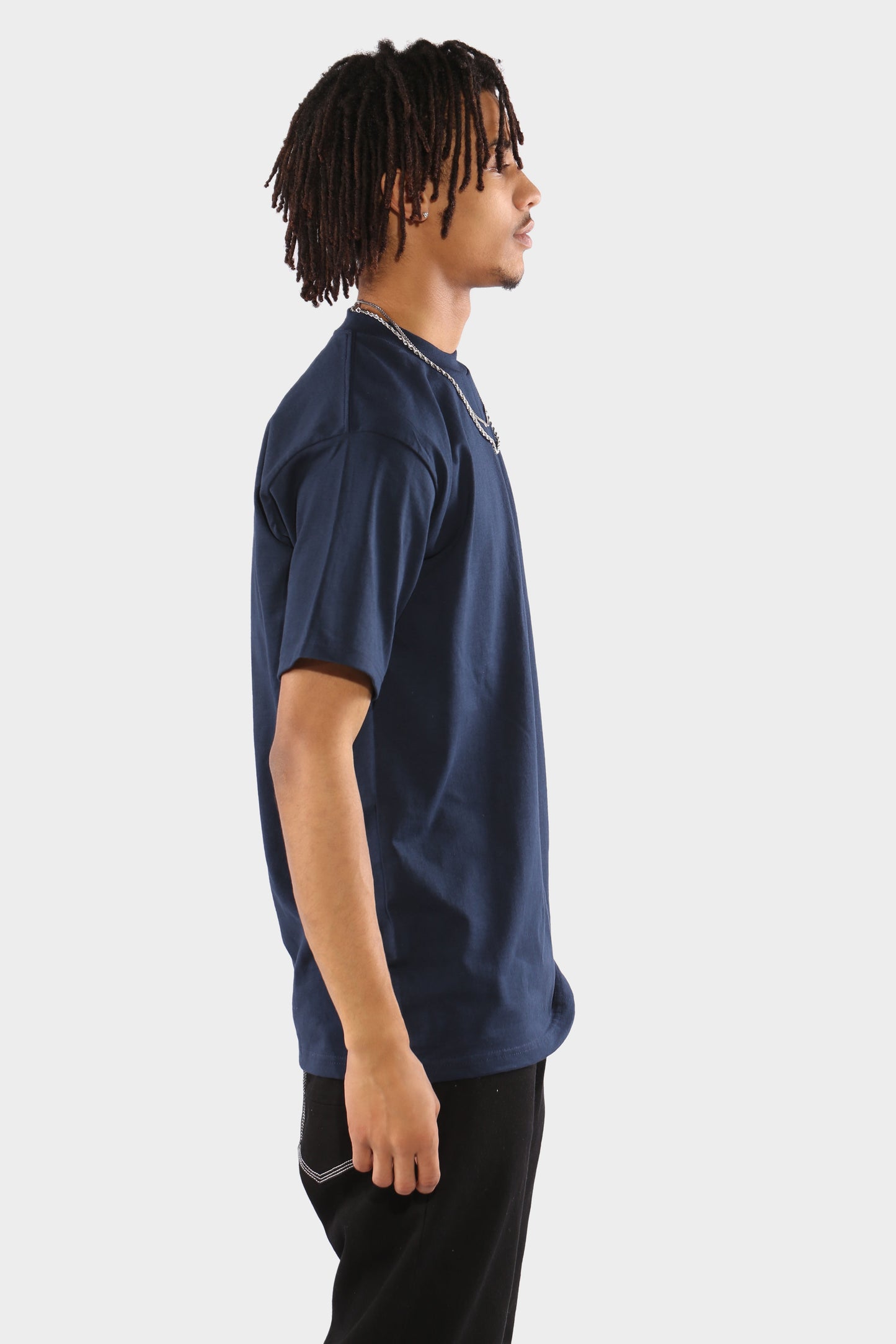 Pro Club Heavyweight Tall Tee Navy (3986586206311)