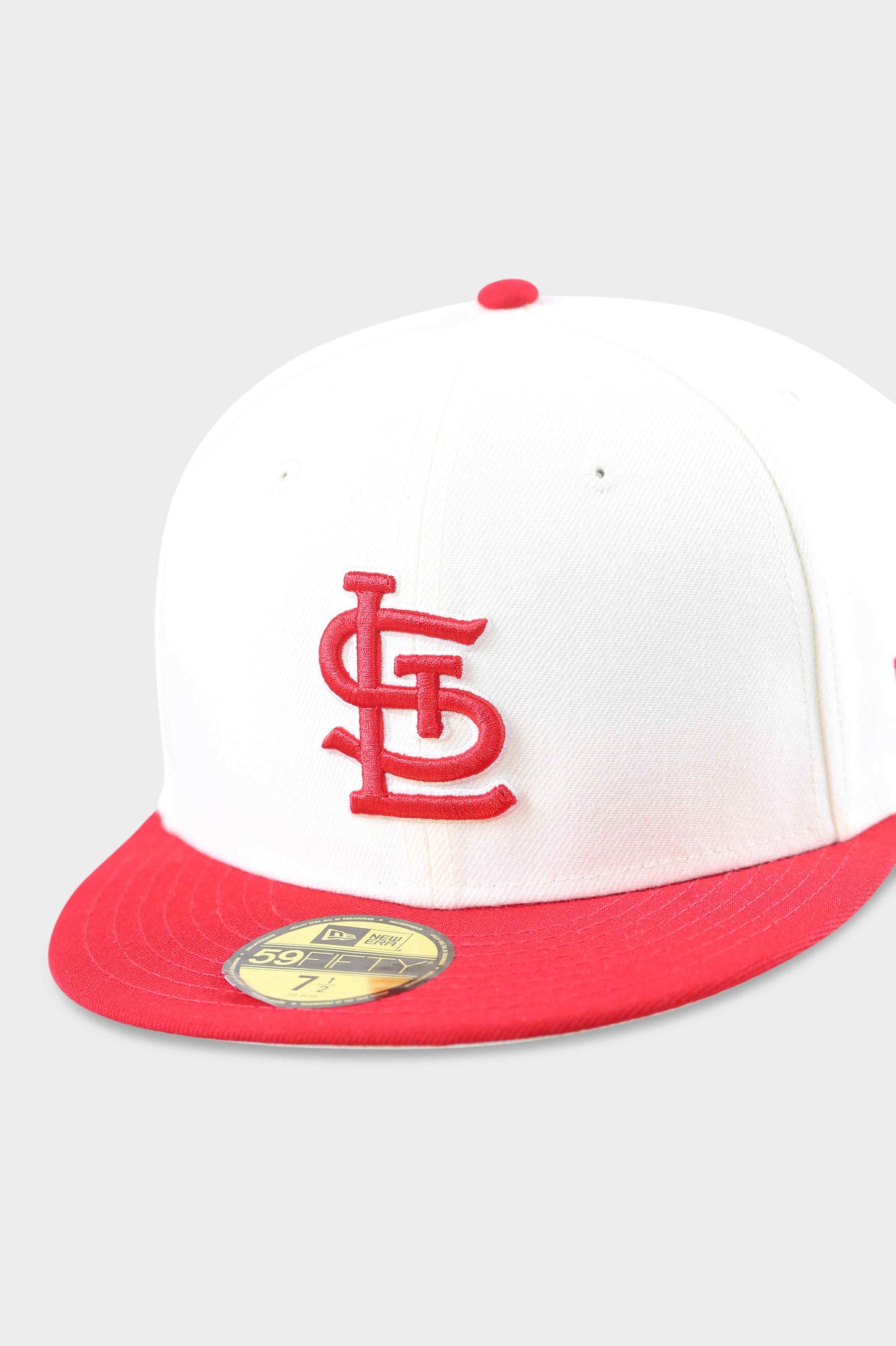 New Era 5950 St Louis Cardinals Chrome White Fitted