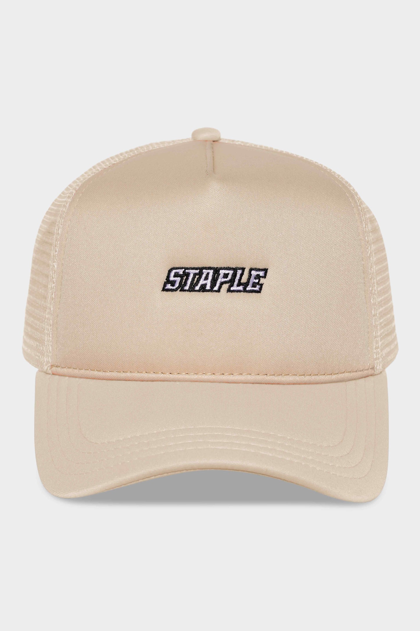 Staple Classic Trucker Snapback Cream