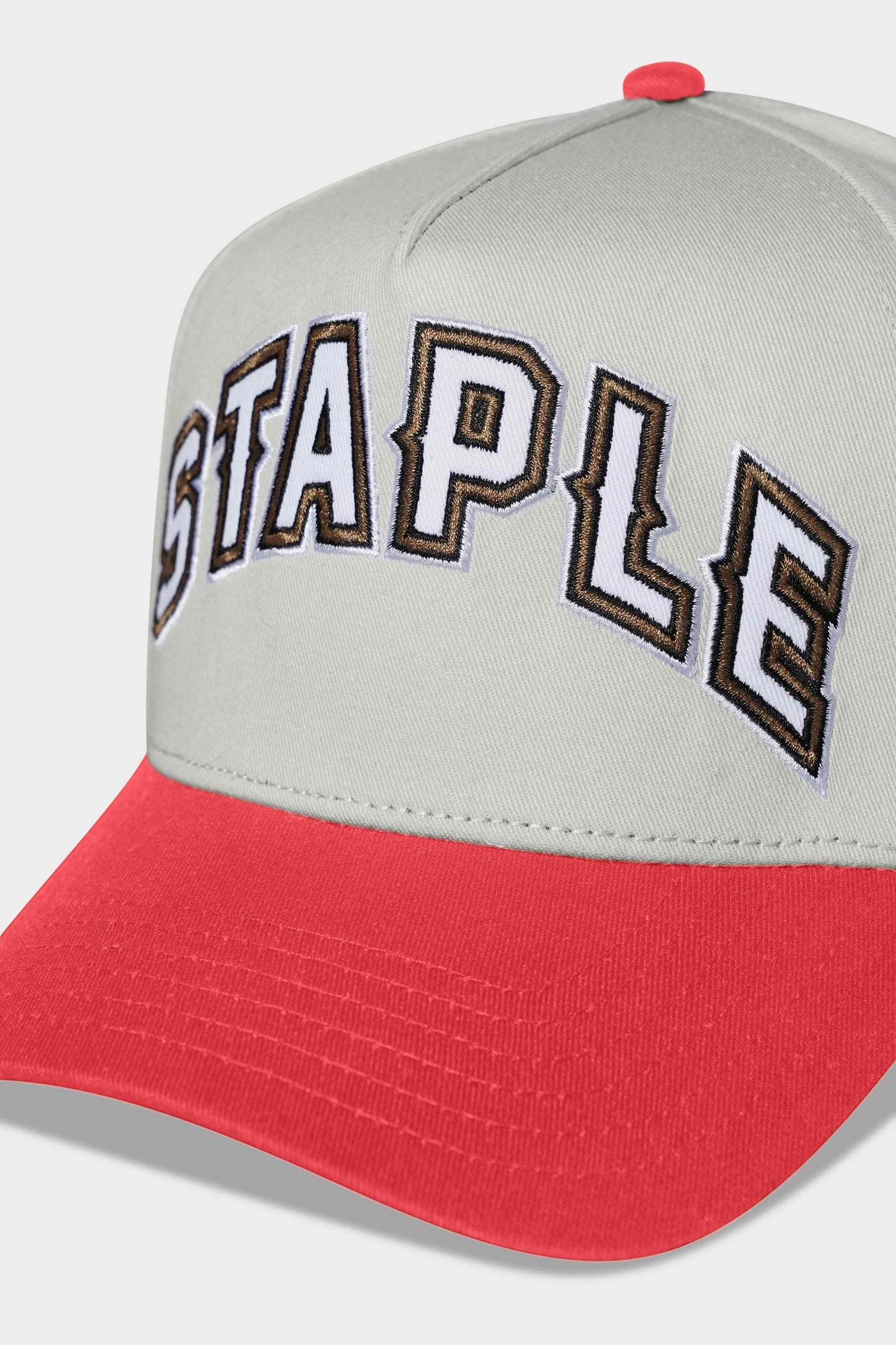 Staple Headliner Snapback Red