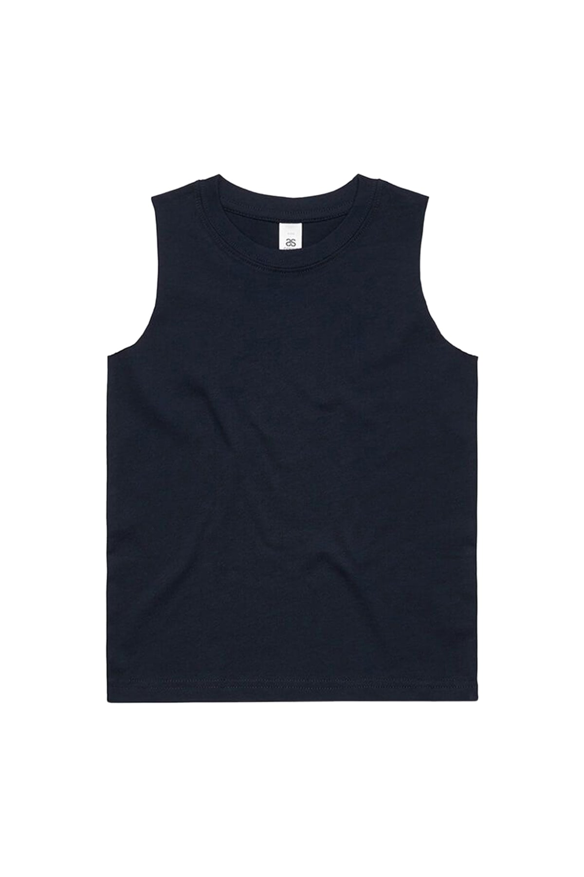 As Colour Youth Barnard Tank Black Front