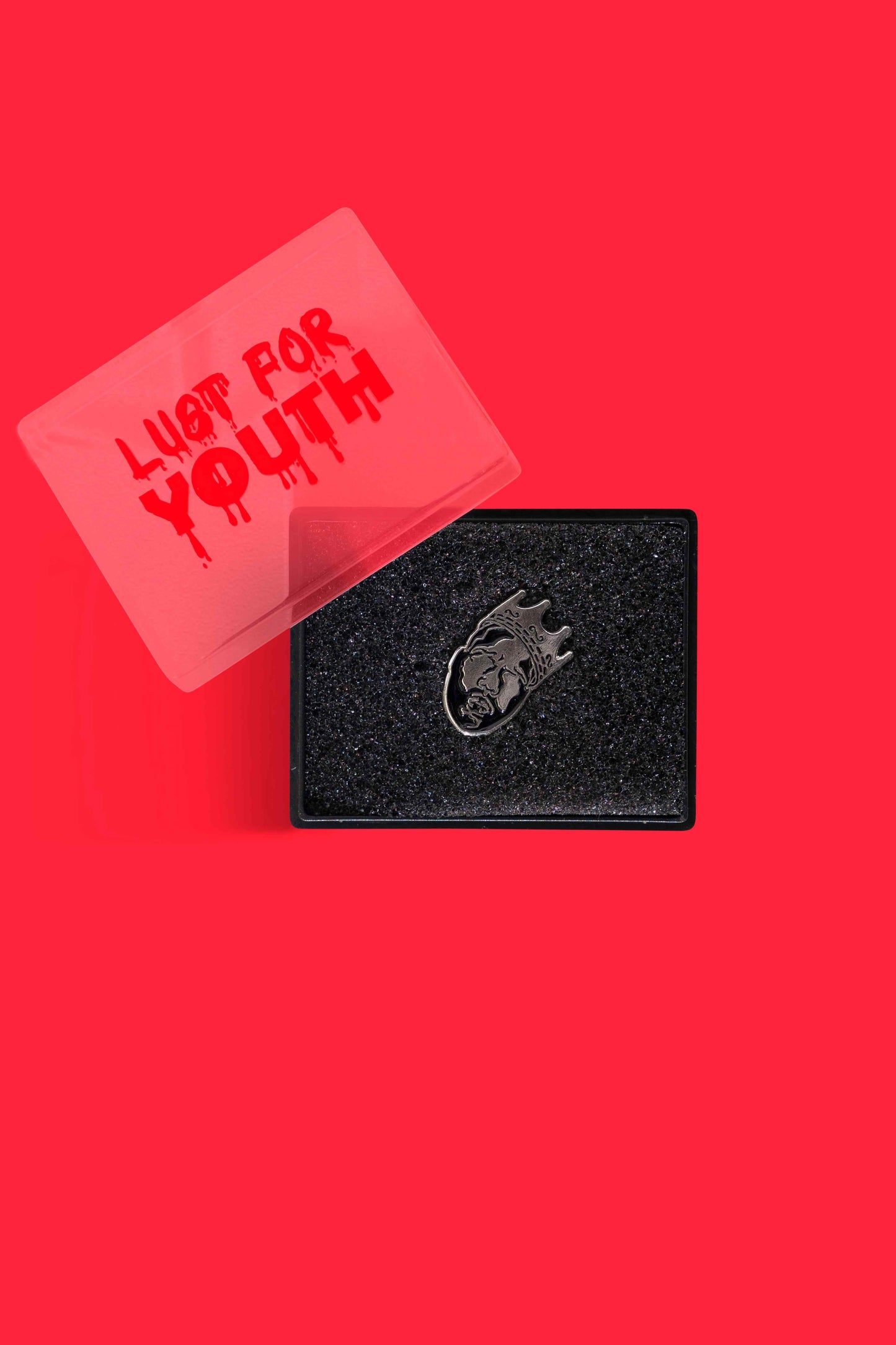 Lust For Youth Crown Pin