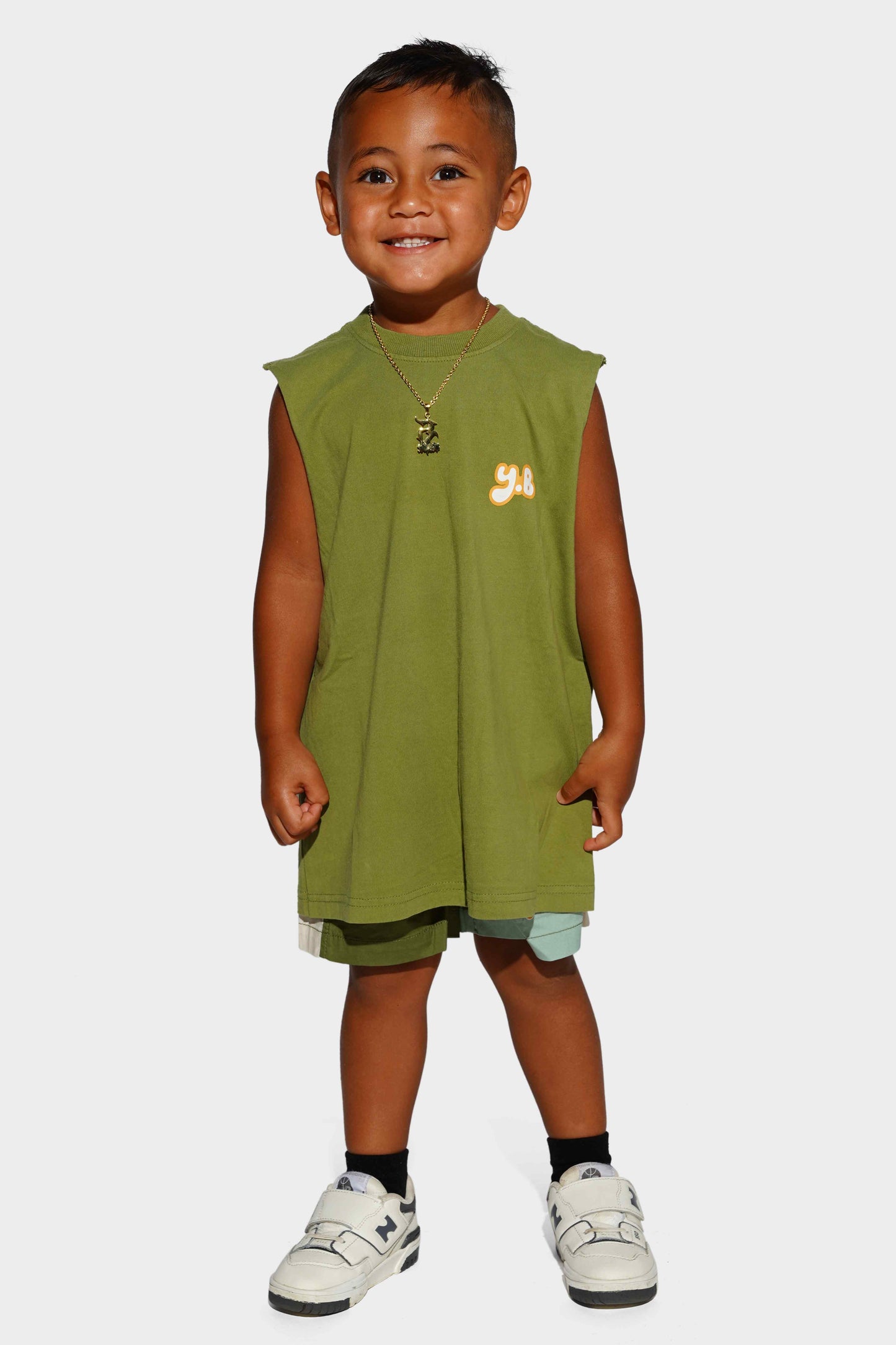 Buy Yeah Bro Muscle Tank Eucalyptus Online Urban Wear