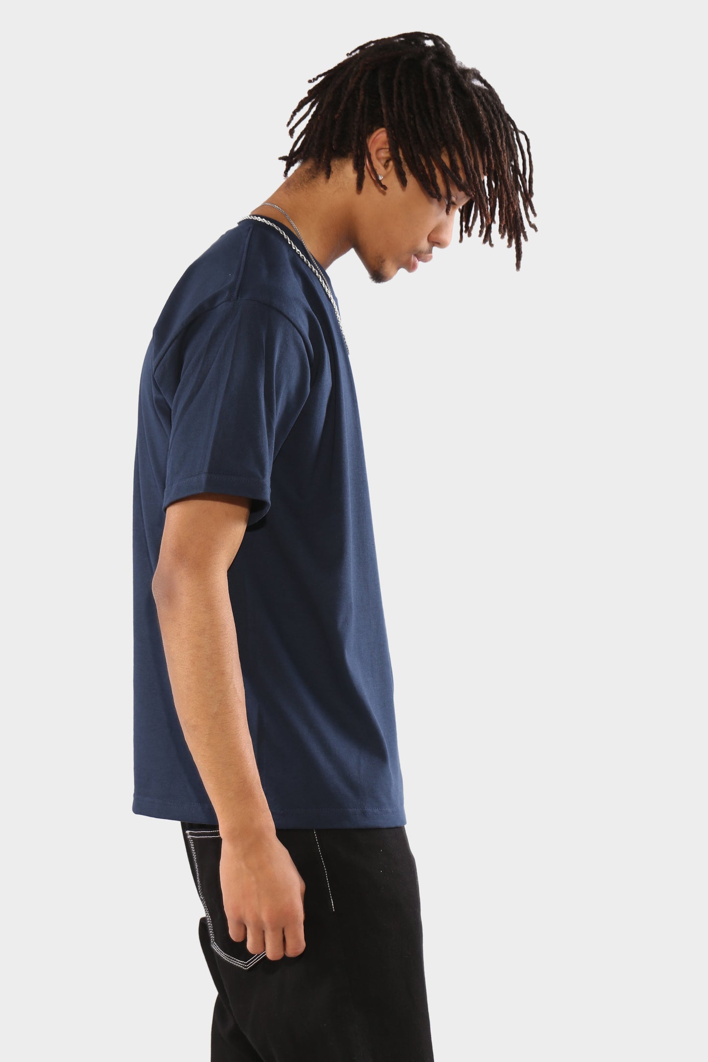 Pro Club Heavyweight Regular Tee Navy (3986586009703)