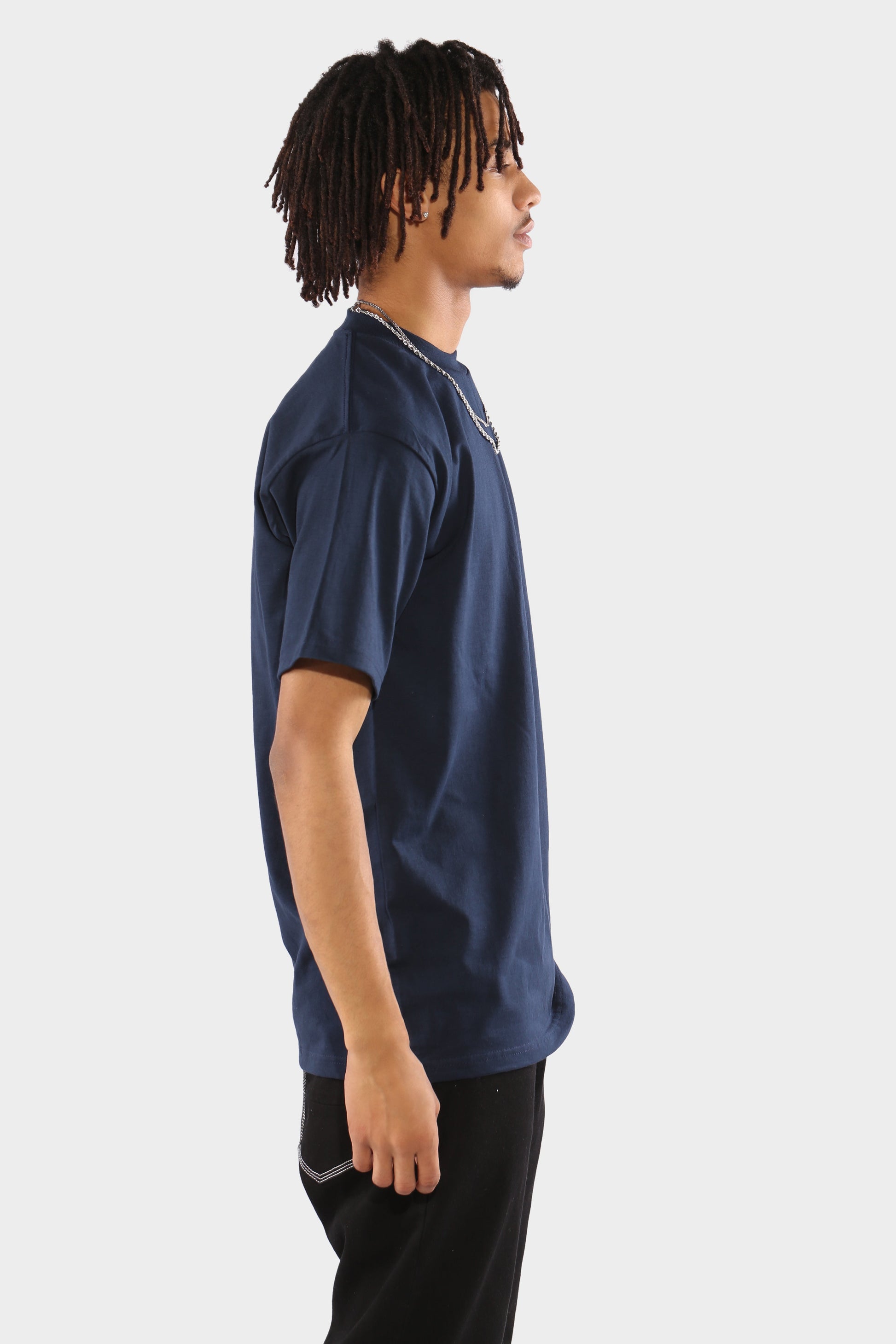 Pro Club Heavyweight Tall Tee Navy (3986586206311)