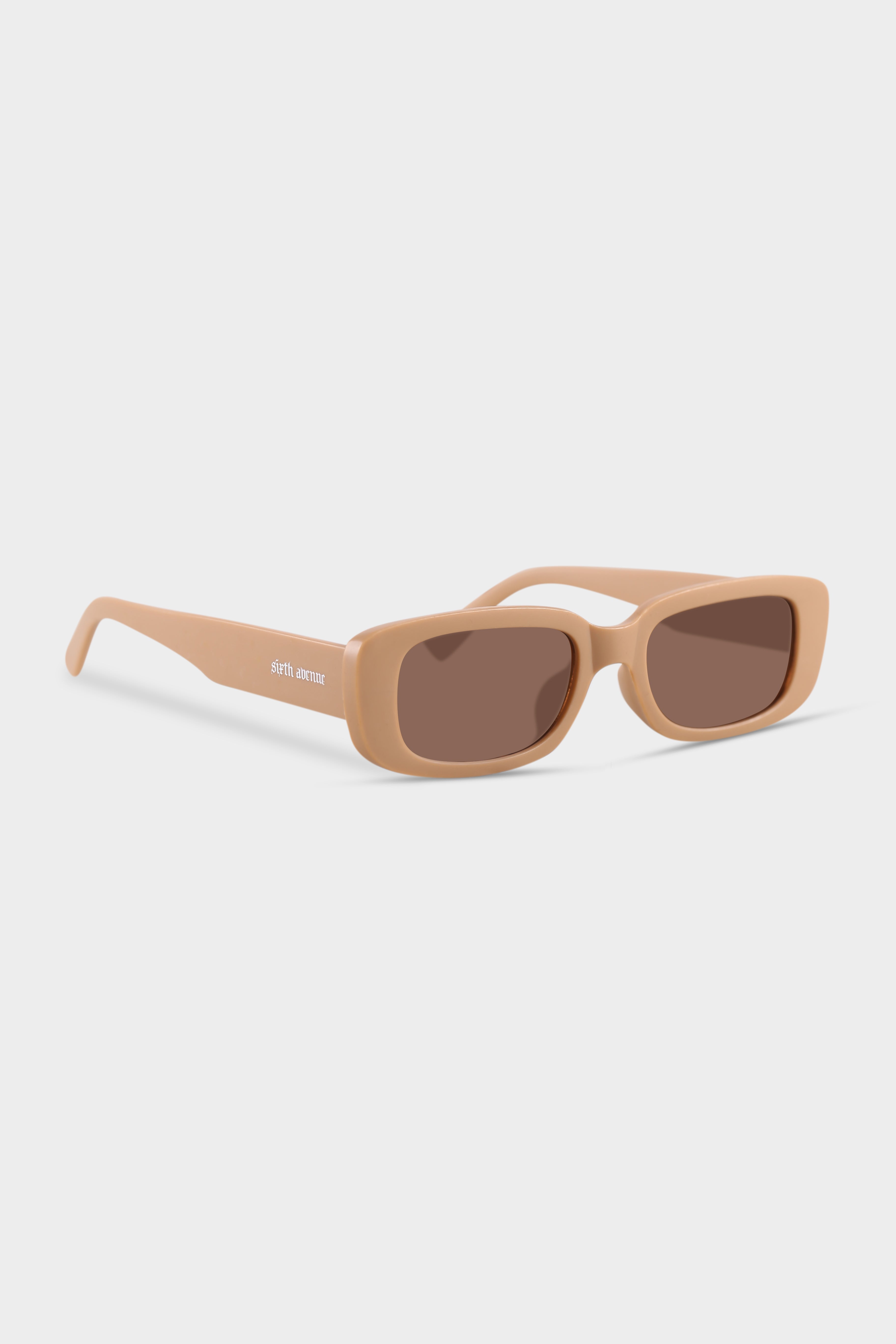 Sixth Avenue Sunglasses Tan Cappuccino