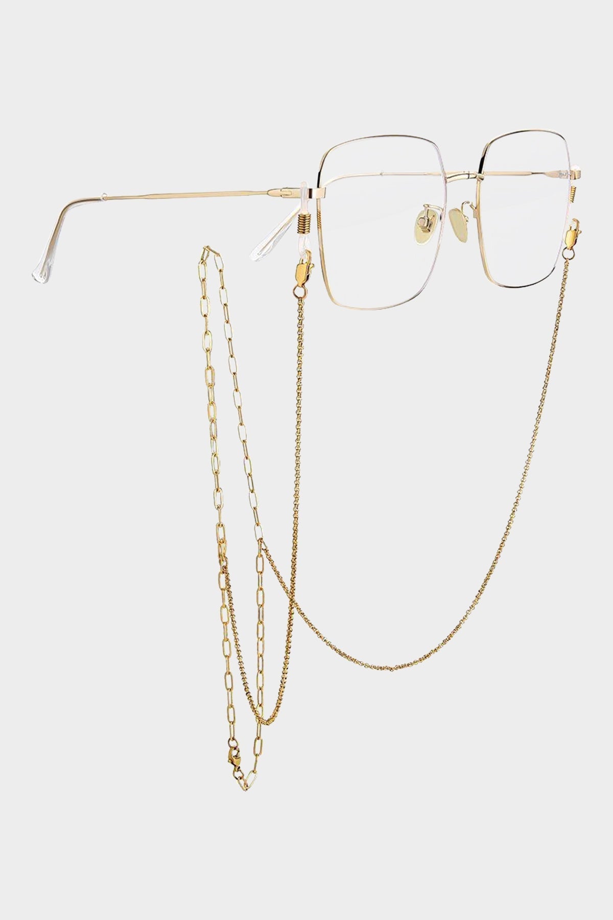 Staple 14K Gold Eyeglass Holder Necklace Chain