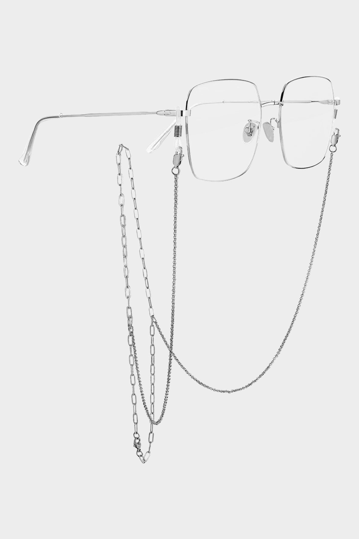 Staple 14K Silver Eyeglass Holder Necklace Chain