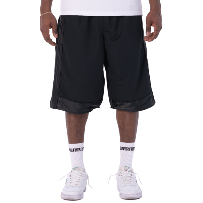 Pro Club Heavyweight Mesh Basketball Shorts Black